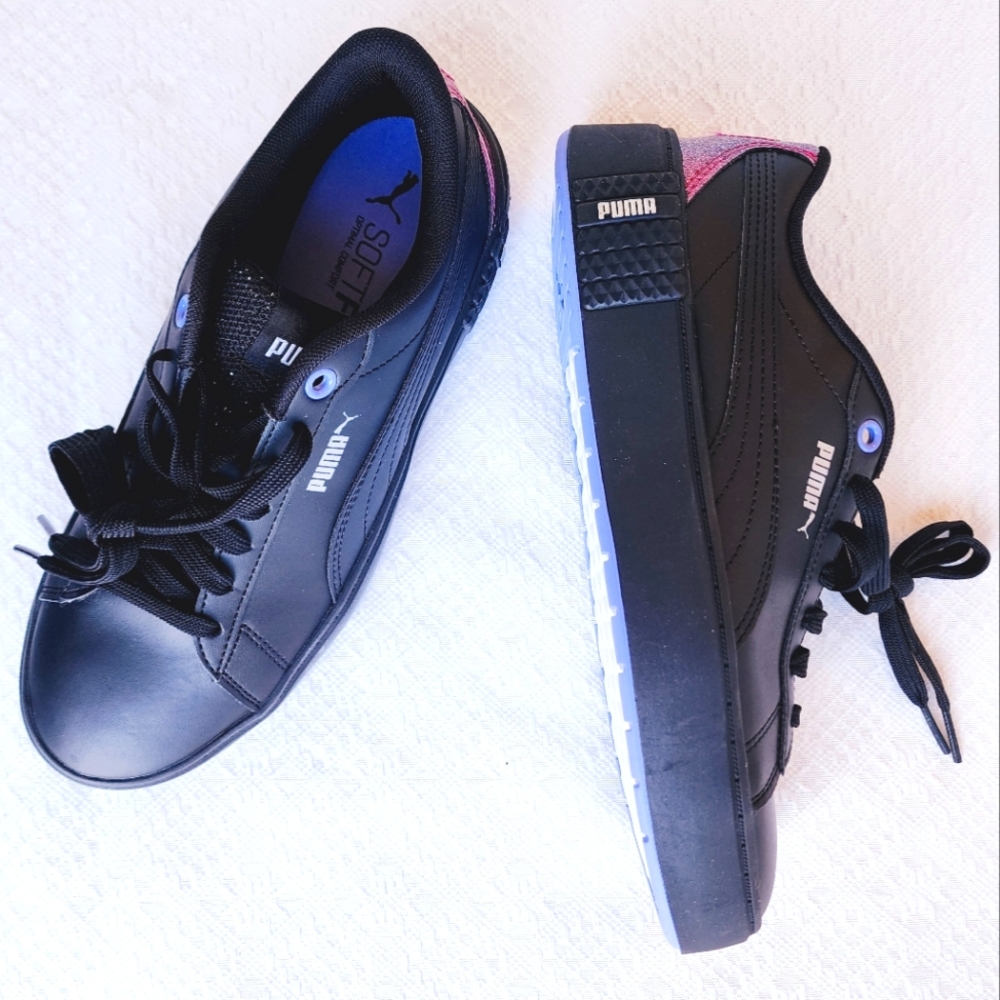 Balck Puma Smash Platform V2 night out